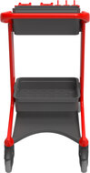 Vikan HyGo 78CM Rood &ndash; Mobiel Reinigingsstation (Werkwagen)