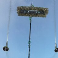 Unger nLITE Hybride Borstel 28cm met Natuurhaar