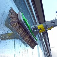 Unger nLITE Hybride Borstel 41cm met Natuurhaar