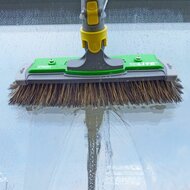 Unger nLITE Hybride Borstel 41cm met Natuurhaar