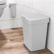 Sunware Delta prullenbak klep 10L wit