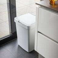 Sunware Delta prullenbak klep 50L wit 