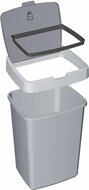 Sunware Delta prullenbak klep 25L grijs