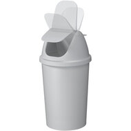 Sunware Twinga prullenbak met swingdeksel 45L grijs