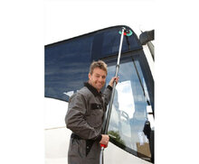 Vikan Transport Waterdoorlatende Wasborstel 250mm Rood /Groen