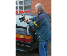 Vikan Transport Raamwisser Met Spons 50CM Steel Zwart