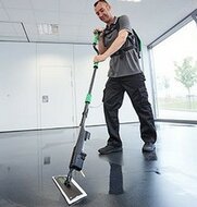 Unger erGO! wax Polymeerset klittenband-mop