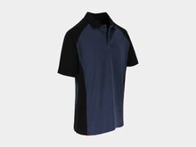 Herock BRABO Tweekleurig polo met korte mouwen Navy/Zwart