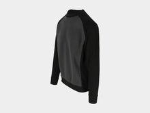 Herock BORIS Tweekleurig Sweater Antraciet/Zwart
