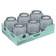 Bolsius Relight houder 'Sphere' doos 6 Grijs