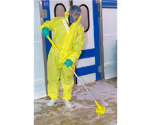 Vikan Ergo Steel Aluminium handgreep Geel 1510 mm &Oslash;31mm 