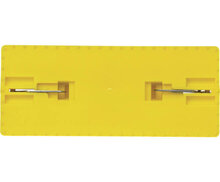 Vikan Hygi&euml;ne Padhouder Steelmodel 230mm Geel