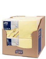 Tork Lunchservet  2-Laags Champagne 1/4 vouw, 10x200st, 2.000st/doos