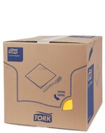 Tork Soft Lunchservet  3-Laags Geel 1/8 vouw, 10x150st, 1.500st/doos