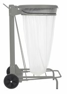 Vuilnisbak-collecroule-lichtgrijs 50L