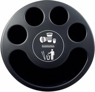 Vuilnisbak-multigob-mangaangrijs 25L