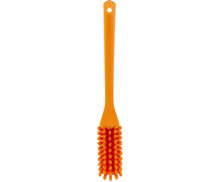 Vikan Lange Afwasborstel Met Smalle Borstel 420mm Oranje