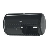 Tork Traditioneel Toiletpapier Dispenser kunststof T4 Zwart 
