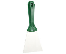 Vikan RVS Handschraper Breed 100mm Groen
