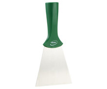 Vikan RVS Handschraper Met Schroefdraad Breed 100mm Groen