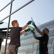 Unger ErgoTec Ninja Aluminium Rail Soft 35cm 