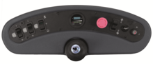 Numatic Veeg-zuigmachine NU12 TRS 2 graphite (2 zijborstels)