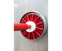 Vikan Hygi&euml;ne Medium Wormhuisborstel Rood 130mm