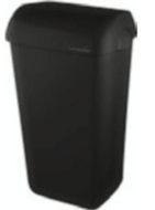 Vendor Afvalbak Kunststof Hoog 43 Ltr Black