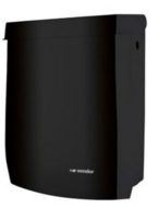 Vendor Dameshygi&euml;ne Wanddispenser 8ltr Vision Black