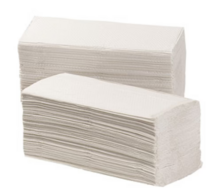 Vendor Vouwhanddoek 1466 Tissue 2-laags Z-vouw 21 x 24 cm &ndash; 15 bundels 