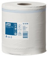 Tork Basic Centerfeed Poetspapier Universal 2-laags wit, M2, 6rol/pak