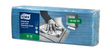 Tork Low-Lint Industrial 1-laag  blauw W4, 5x80st, 400st/doos 