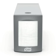 Tork Dispenser Fastfold Servet N2 aluminium per stuk
