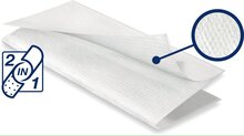 Tork 2-in-1 Schuur- en Reinigingsdoek 1-laags W8 Wit 30x38,5cm 8x45st 360st/doos