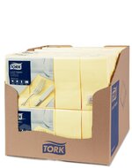 Tork Lunchservet  2-Laags Champagne 1/8 vouw, 10x200st, 2.000st/doos