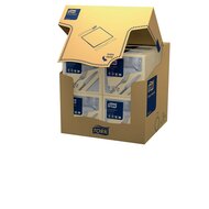 Tork Dinnerservet 2-laags 1/4 vouw Zand, 12x150st, 1.800st/doos