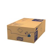 Tork LinStyle Premium Servet 1/4 vouw 1-laags donkerblauw 12x50st, 600st/doos