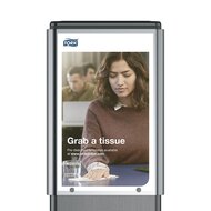 Tork Ad-A-Glance&reg; F1, S1, S4 voor Tork Hygiene stand 