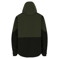 Herock Ragnar Softshell Jas Donker Kaki/Zwart