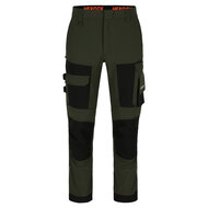Herock Faro Broek Donker Kaki/Zwart