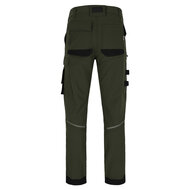 Herock Faro Broek Donker Kaki/Zwart
