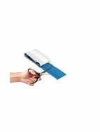 Detectaplast detect. textielpleister elastisch blauw 6cm x 1m