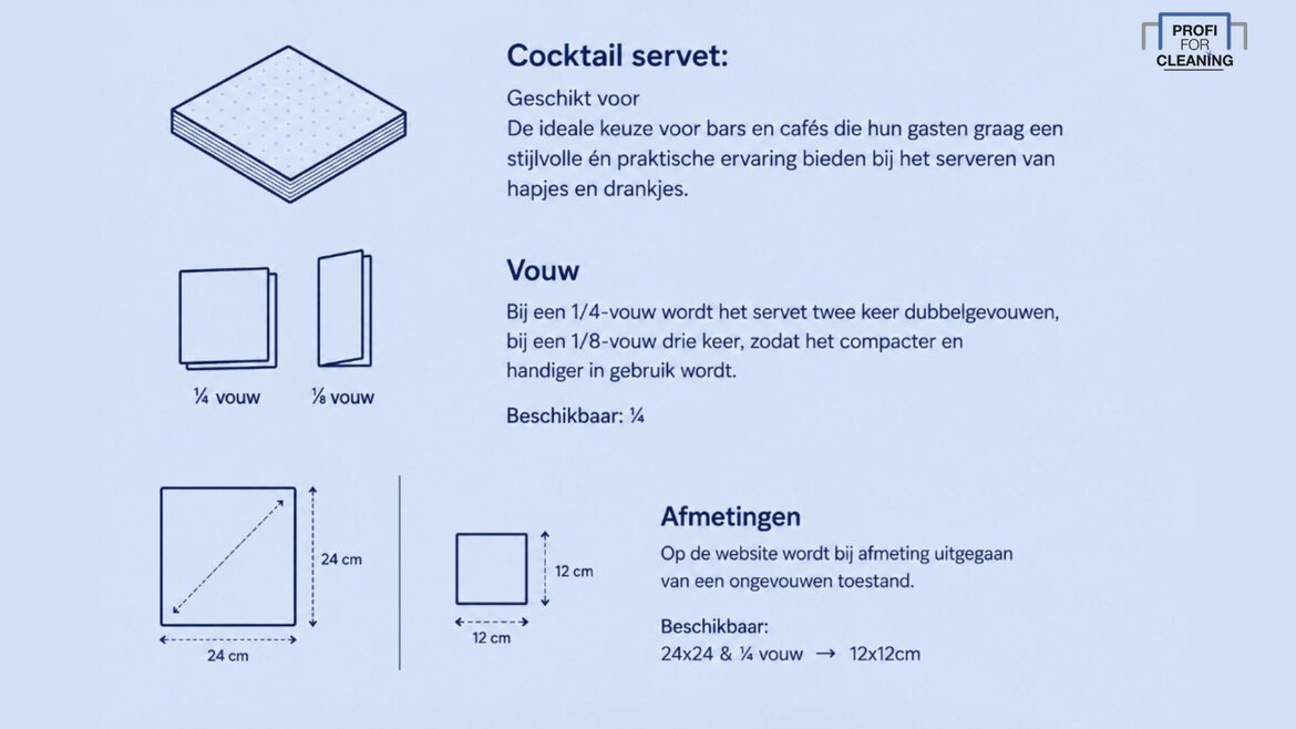 Cocktail-servetten