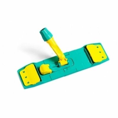 TTS vlakmophouder groen/geel 40cm met klem