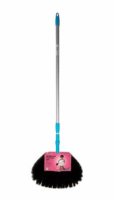 Plubo raagbol geitenhaar met telescoopsteel 1,5 meter 