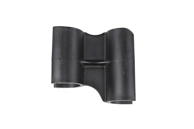 Orange Brush Steel clip polypropyleen voor hotelstofblik