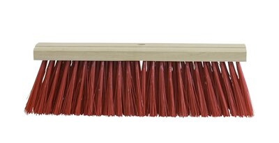 Straatbezem kunstvezel 35 cm 