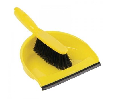 SYR stoffer & blik geel