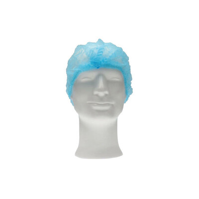 CMT haarnet (clip cap) pp non woven Blauw X-Large (ca 58cm) 100st zak, 1000st doos