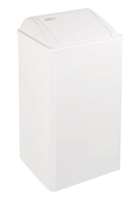 All Care Mediclinics Afvalbak gesloten 65 liter wit